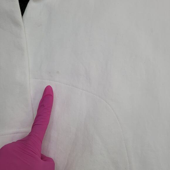 NIKE Swoosh Track Jacket Womens XL 23x23 Cropped Boxy - Picture 2 of 16